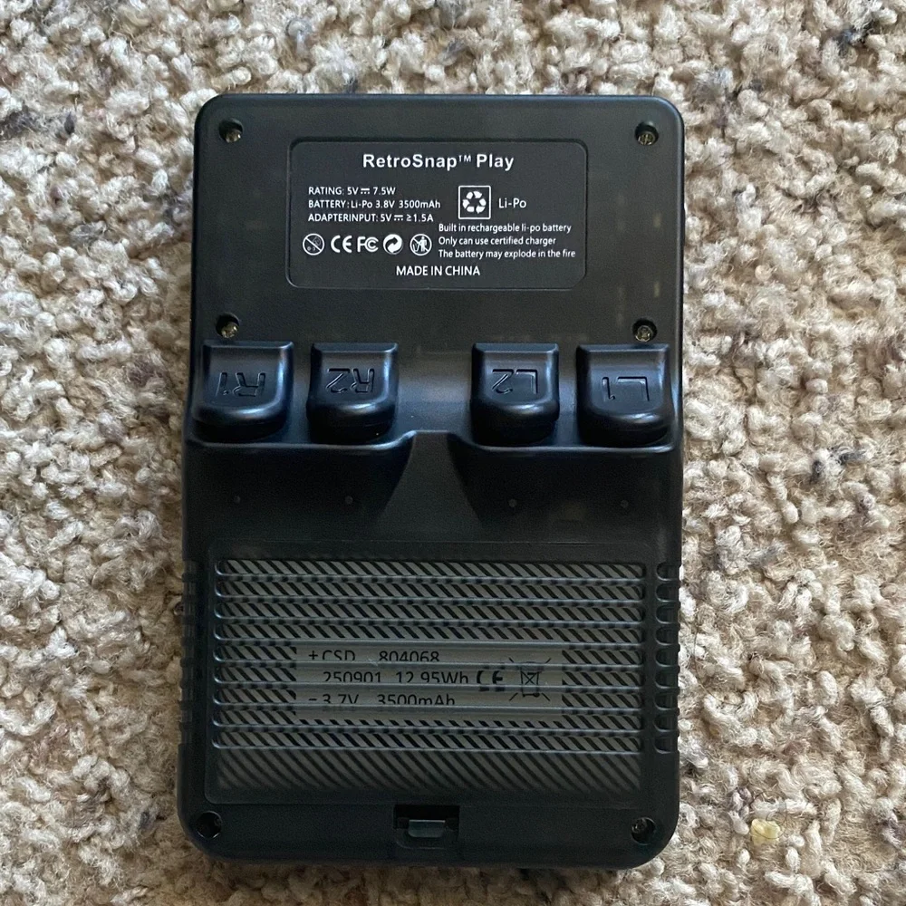 Black Retro Snap Console Bundle
